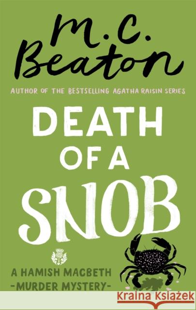 Death of a Snob M. C. Beaton 9781472124111 Little, Brown Book Group - książka