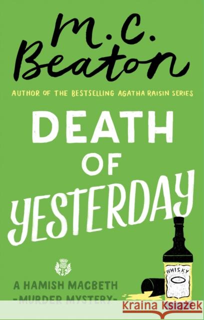 Death of Yesterday M. C. Beaton 9781472124647 Little, Brown Book Group - książka