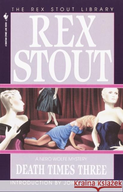 Death Times Three Rex Stout 9780553763058 Bantam Books - książka