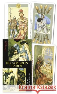 Decameron Tarot Deck: Boxed 78-Card Set [With Instruction Booklet] [With Instruction Booklet] Giacinto Gaudenzi Lo Scarabeo Luciano Spadanuda 9780738702407 Llewellyn Publications - książka