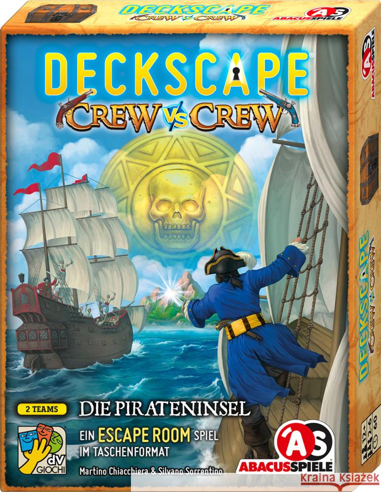 Deckscape - Crew vs Crew (Spiel) Chiacchiera, Martino, Sorrentino, Silvano 4011898382112 dV Giochi - książka