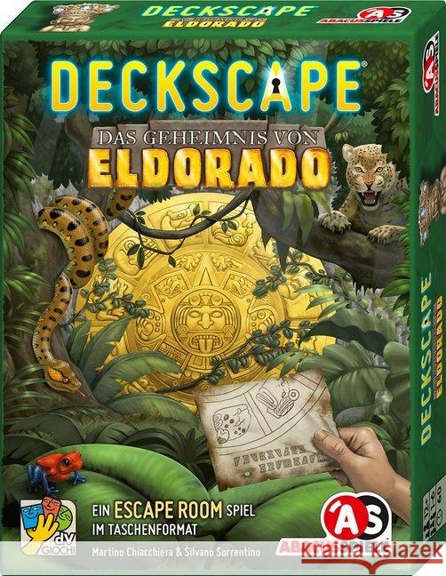 Deckscape - Das Geheimnis von Eldorado (Spiel) Chiacchiera, Martino, Sorrentino, Silvano 4011898381832 ABACUSSPIELE - książka