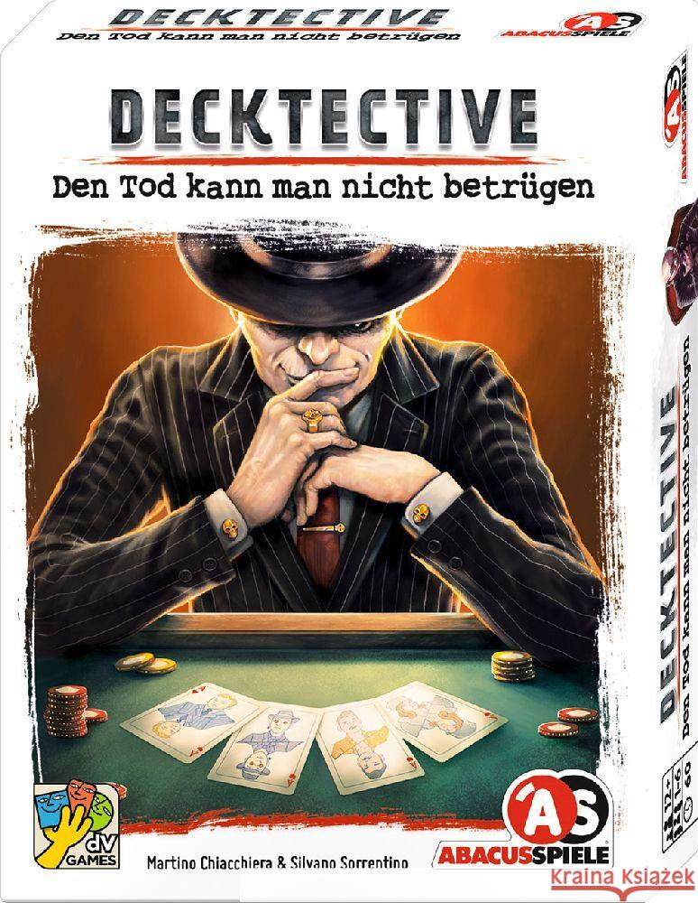 Decktective - Den Tod kann man nicht betrügen Chiacchiera, Martino, Sorrentino, Silvano 4011898382228 ABACUSSPIELE - książka