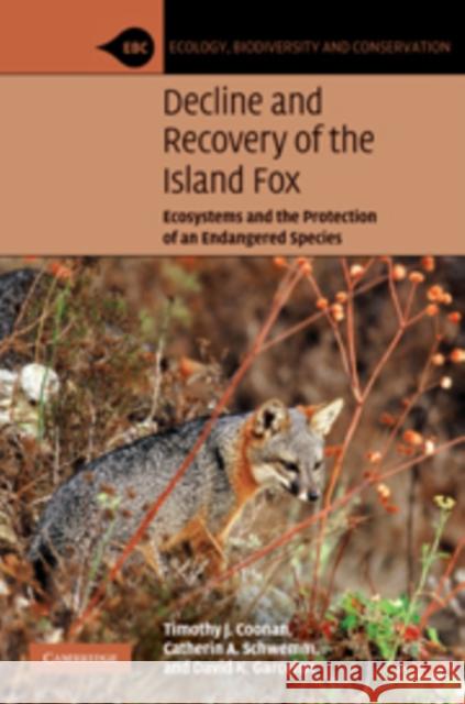 Decline and Recovery of the Island Fox: A Case Study for Population Recovery Coonan, Timothy J. 9780521715102  - książka