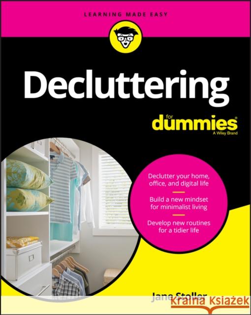 Decluttering For Dummies Jane Stoller 9781119617044 John Wiley & Sons Inc - książka