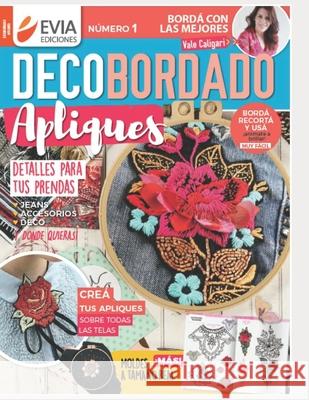 Decobordado 1: apliques Evia Ediciones 9798723018754 Independently Published - książka