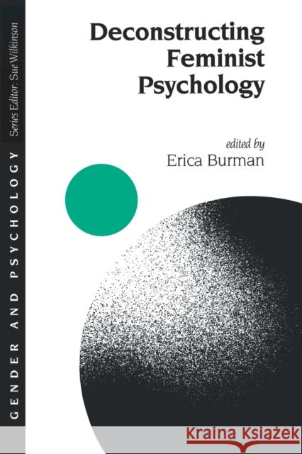 Deconstructing Feminist Psychology Erica Burman Erica Burman 9780803976405 Sage Publications - książka