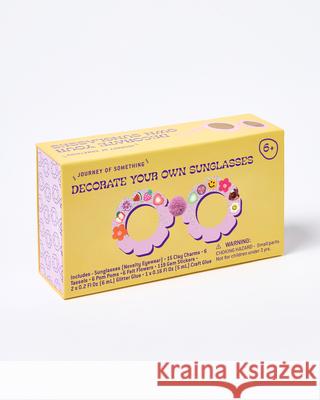 Decorate Your Own Sunglasses - Flower Journey Of Something 9781488969669 Journey of Something - książka