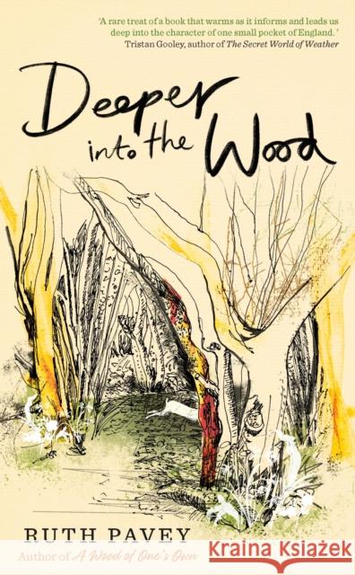Deeper Into the Wood: a year in the life of an amateur naturalist, by the author of critically acclaimed 'A Wood of One's Own' Ruth Pavey 9780715654279 Duckworth Books - książka