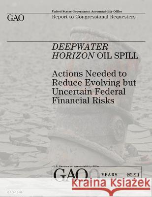 Deepwater Horizon Oil Spill: Actions Needed to Reduce Evolving but Uncertain Federal Financial Risks Government, U. S. 9781478111689 Createspace - książka