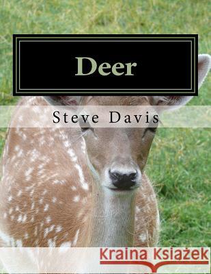 Deer: Adult Coloring Book Steve Davis 9781533308153 Createspace Independent Publishing Platform - książka