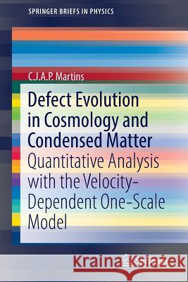 Defect Evolution in Cosmology and Condensed Matter: Quantitative Analysis with the Velocity-Dependent One-Scale Model Martins, C. J. A. P. 9783319445519 Springer - książka