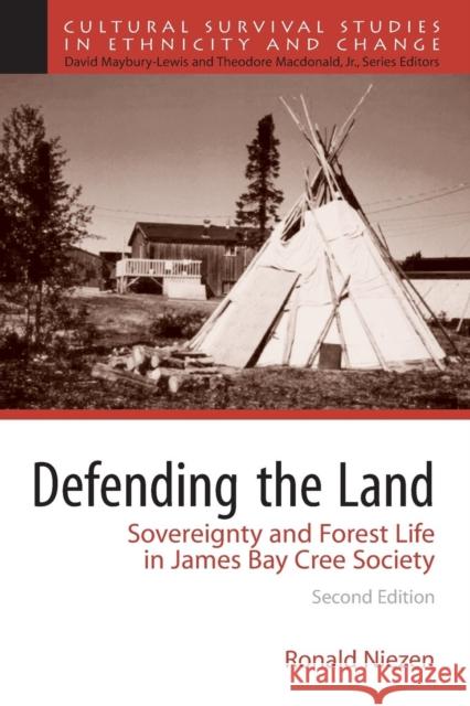 Defending the Land: Sovereignty and Forest Life in James Bay Cree Society Ronald Niezen Cultural Survival 9780205651085 Prentice Hall - książka