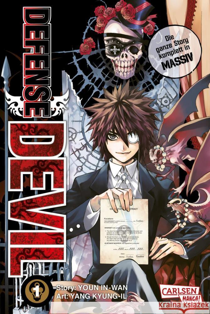 Defense Devil Massiv 1 In-Wan, Youn, Kyung-Il, Yang 9783551805898 Carlsen Manga - książka