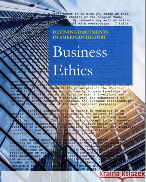 Defining Documents in American History: Business Ethics: Print Purchase Includes Free Online Access Salem Press 9781642652833 Salem Press - książka