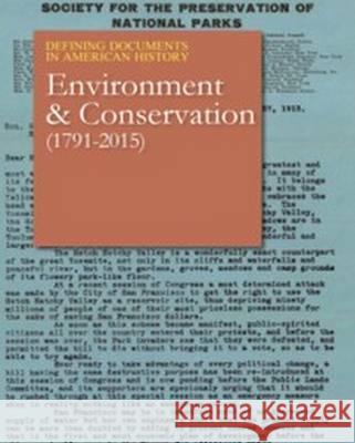 Defining Documents in American History: Environment & Conservation: Print Purchase Includes Free Online Access Press Salem 9781619258549 Salem Press - książka