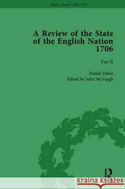 Defoe's Review 1704-13, Volume 3 (1706), Part II John McVeagh 9781138285095 Taylor and Francis - książka