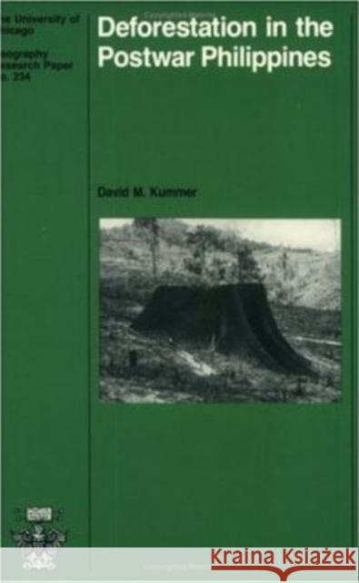 Deforestation in the Postwar Philippines, 234 Kummer, David M. 9780226461694 University of Chicago Press - książka