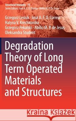 Degradation Theory of Long Term Operated Materials and Structures Grzegorz Lesiuk Jos 9783030437091 Springer - książka