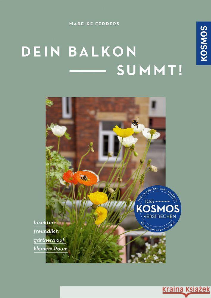 Dein Balkon summt! Fedders, Mareike 9783440178232 Kosmos (Franckh-Kosmos) - książka