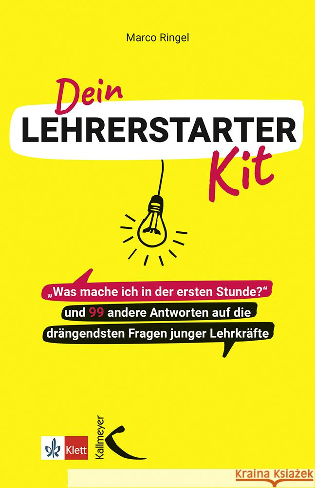 Dein Lehrerstarter-Kit Ringel, Marco 9783772717680 Kallmeyer - książka