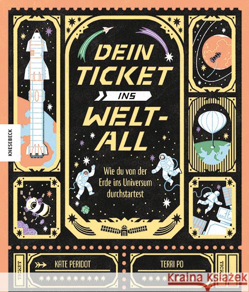 Dein Ticket ins Weltall Peridot, Kate 9783957289407 Knesebeck - książka