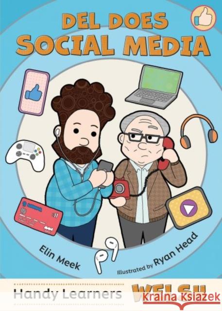 Del Does Social Media Elin Meek 9781804162552 Rily Publications Ltd - książka