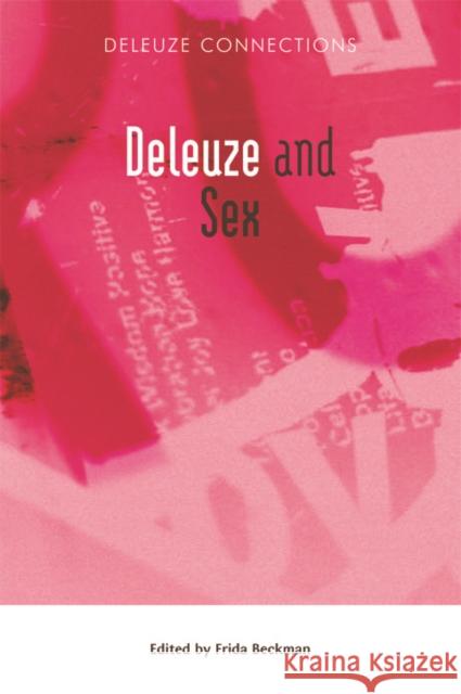 Deleuze and Sex Frida Beckman 9780748642601 Edinburgh University Press - książka