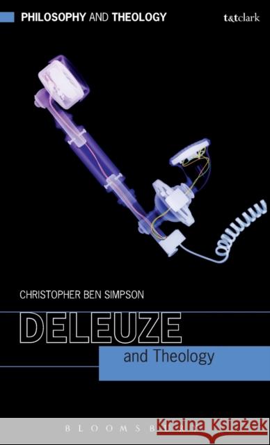 Deleuze and Theology Christopher Ben Simpson 9780567363350 T&t Clark Int'l - książka
