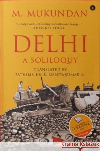 Delhi: A Soliloquy M. Mukundan 9789395767736 Westland Publications Limited - książka