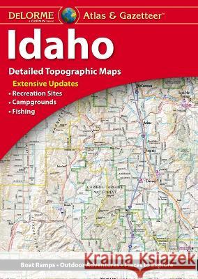Delorme Atlas & Gazetteer: Idaho Rand McNally 9781946494566 Delorme Mapping Company - książka