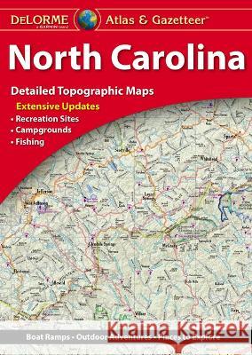 Delorme Atlas & Gazetteer: North Carolina Rand McNally 9781946494443 Delorme Mapping Company - książka