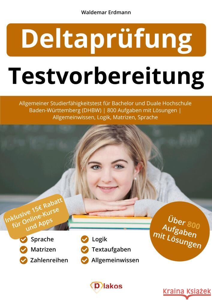 Deltaprüfung Testvorbereitung Erdmann, Waldemar 9783948144753 Plakos - książka