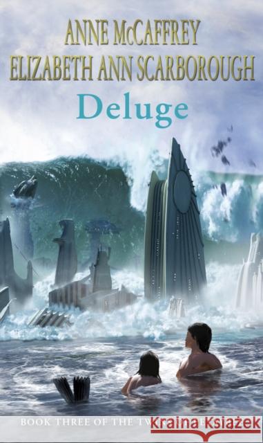 Deluge Anne Mccaffrey Elizabeth Ann Scarborough 9780552154420 TRANSWORLD PUBLISHERS LTD - książka