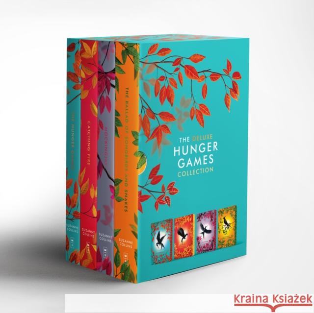 Deluxe Hunger Games Collection (4 book set) Suzanne Collins 9780702342363 Scholastic - książka