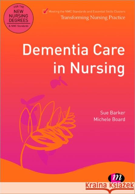 Dementia Care in Nursing Sue Barker 9780857258014  - książka