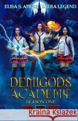 Demigods Academy - Season One: Books 1-3 (Young Adult Supernatural Urban Fantasy) Amore, Elisa S. 9781947425217 Amore Publishing - książka