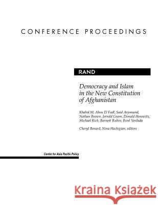 Democracy and Islam in the New Constitution of Afghanistan Abou 9780833033581 RAND Corporation - książka