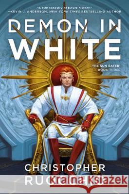 Demon in White Christopher Ruocchio 9780756413064 Daw Books - książka