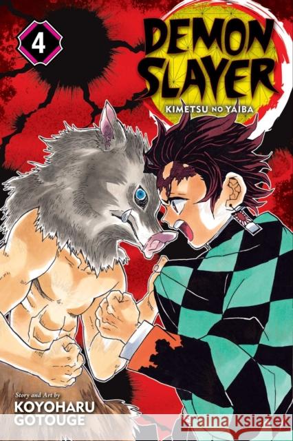 Demon Slayer: Kimetsu no Yaiba, Vol. 4 Koyoharu Gotouge 9781974700554 Viz Media, Subs. of Shogakukan Inc - książka