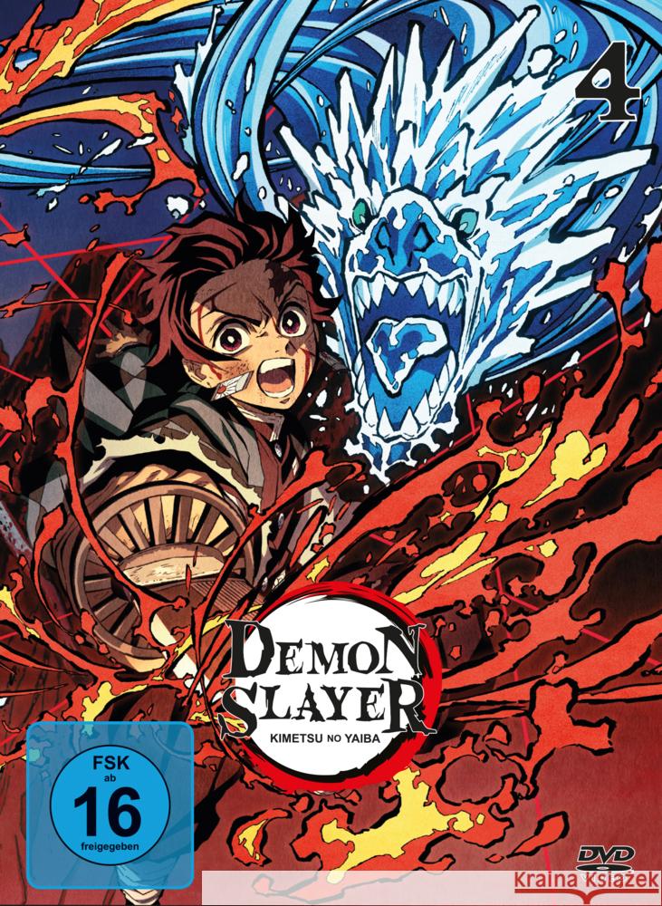 Demon Slayer. Staffel.1.4, 2 DVD  7630017523112 AV Visionen - książka