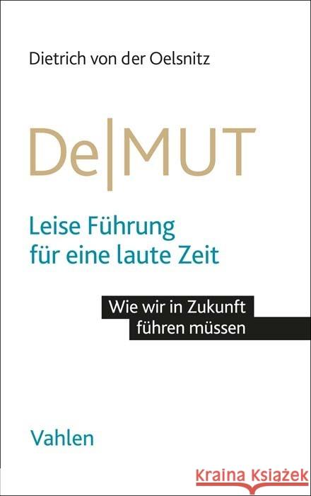 DeMUT Oelsnitz, Dietrich von der 9783800668304 Vahlen - książka