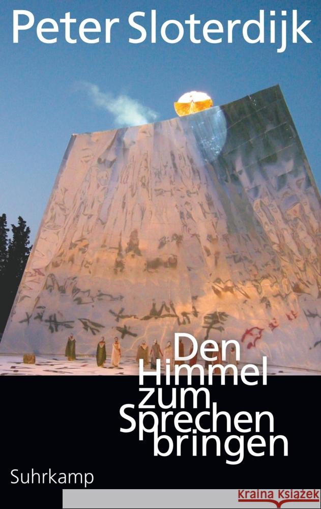 Den Himmel zum Sprechen bringen Sloterdijk, Peter 9783518472392 Suhrkamp - książka