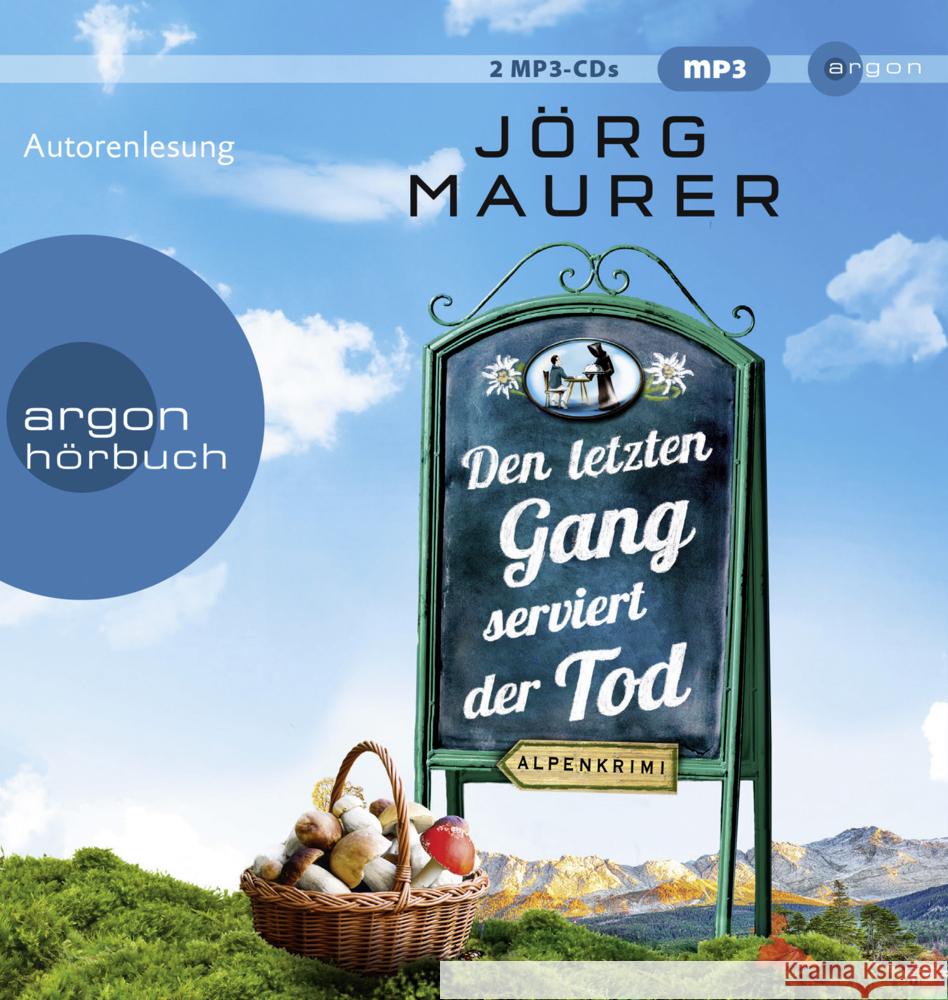 Den letzten Gang serviert der Tod, 2 Audio-CD, 2 MP3 Maurer, Jörg 9783839894941 Argon Verlag - książka