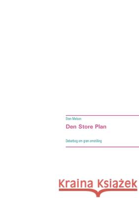 Den Store Plan: Debatbog om grøn omstilling Melson, Sten 9788743030317 Books on Demand - książka