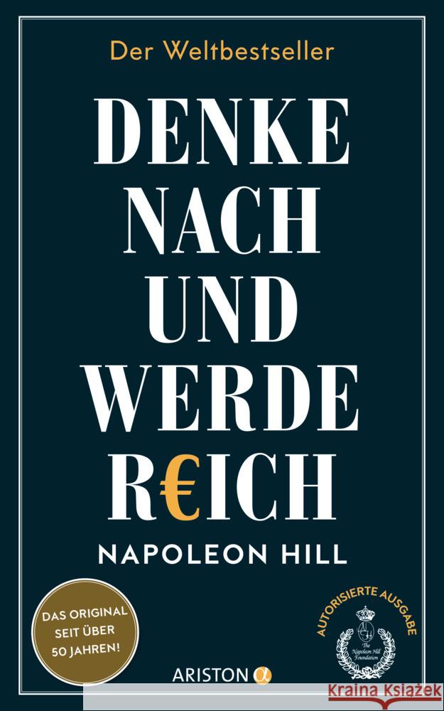 Denke nach und werde reich Hill, Napoleon 9783424202571 Ariston - książka