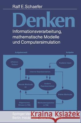 Denken: Informationsverarbeitung, Mathematische Modelle Und Computersimulation Schäfer, Ralf E. 9783540157243 Not Avail - książka