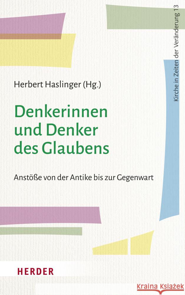 Denkerinnen und Denker des Glaubens  9783451393792 Herder, Freiburg - książka