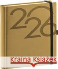 Denní diář Ajax 2026, zlatý  8595689358372 Presco Group - książka
