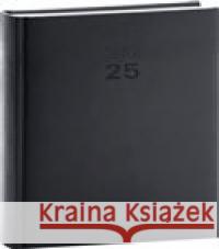 Denní diář Aprint 2025, černý  8595689345969 Presco Group - książka